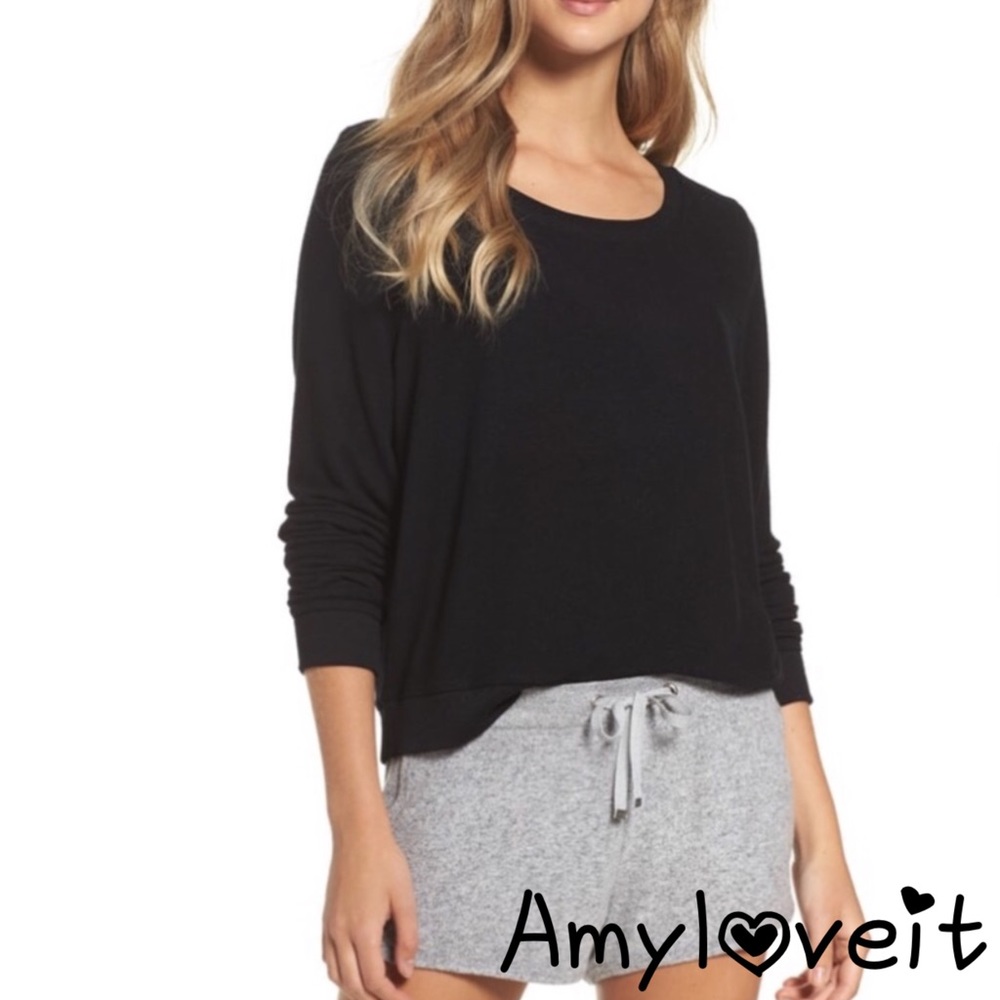 Make + Model Brushed Hacci Top #17